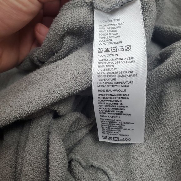 Tommy Bahama 3/4 Zip Pull Over Tan Brown Gray Sweater Men's Size M 100% Cotton - Picture 6 of 7